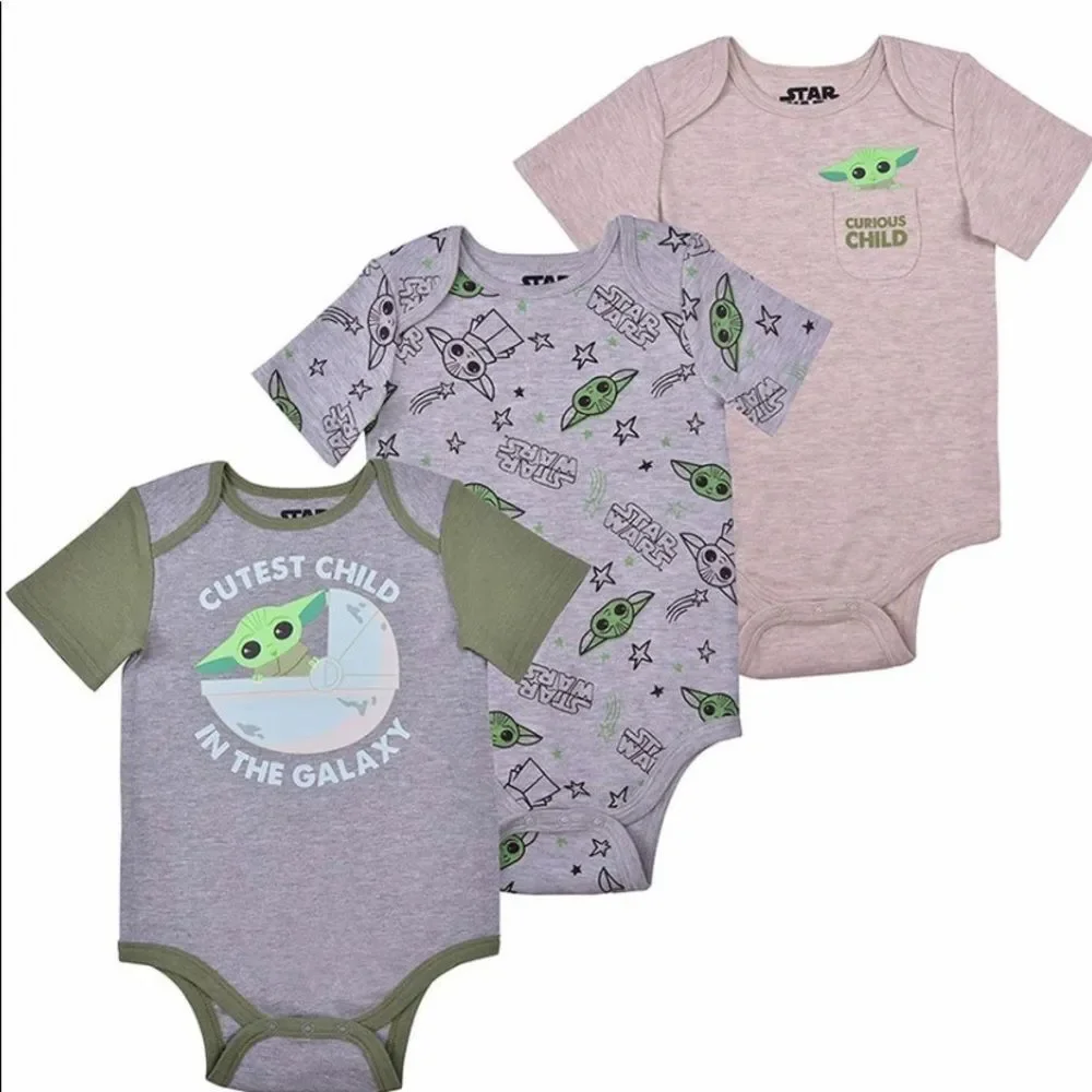Mandalorian Infant Bodysuit set